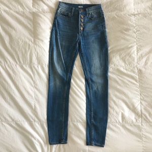 BDG High Rise Twig Ankle - Stretchy & button fly